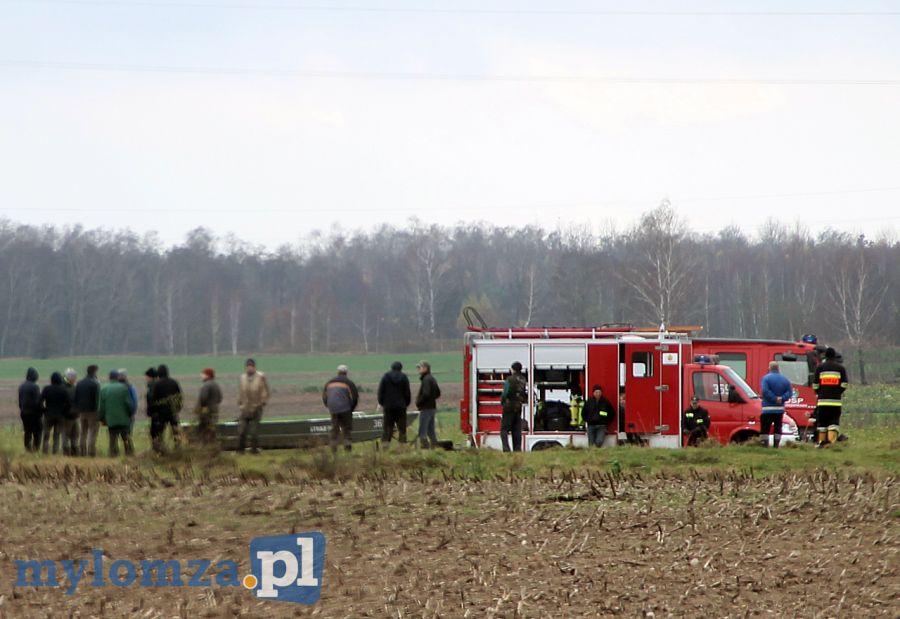 Strażacy poszukują zaginionego
