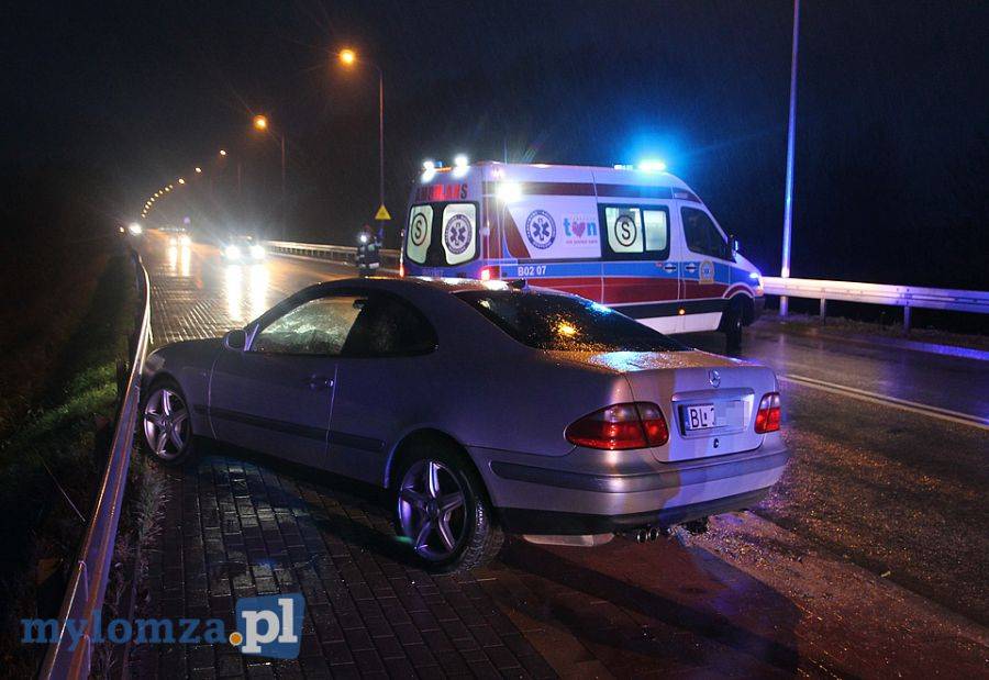 Wjechał w barierki. Kolejny zdarzenie na nowym moście! [FOTO]