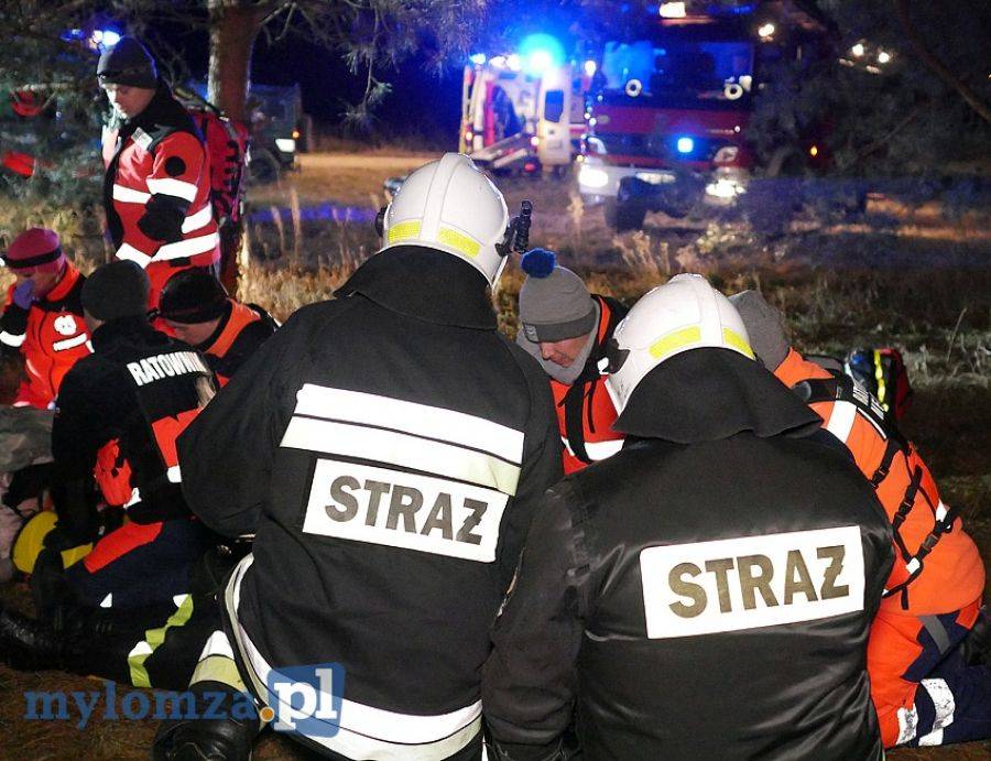 W lesie rozbił się śmigłowiec [FOTO i VIDEO]