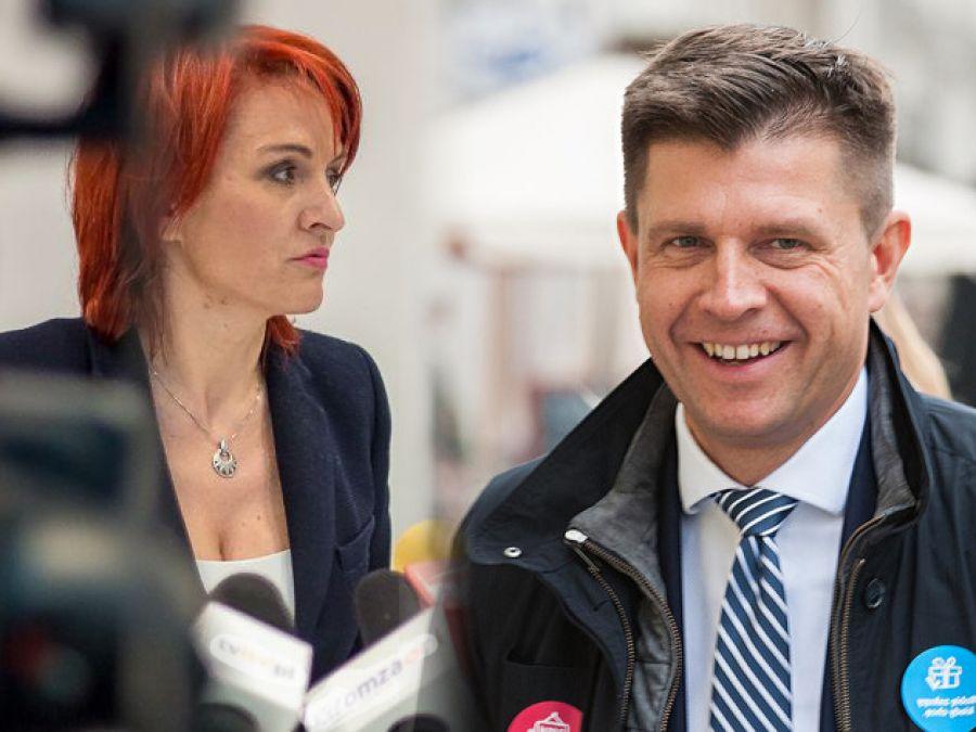 Bernadeta Krynicka i Ryszard Petru na wspólnych zakupach… w Łomży?