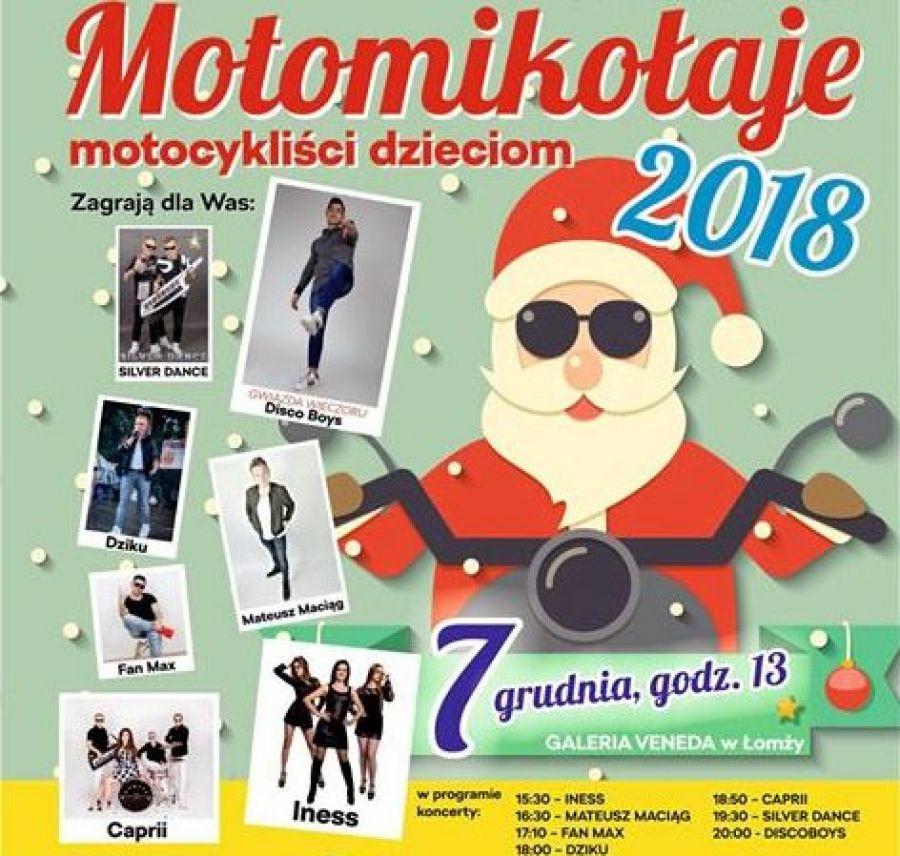 MotoMikołaje już w piątek w Galerii Veneda