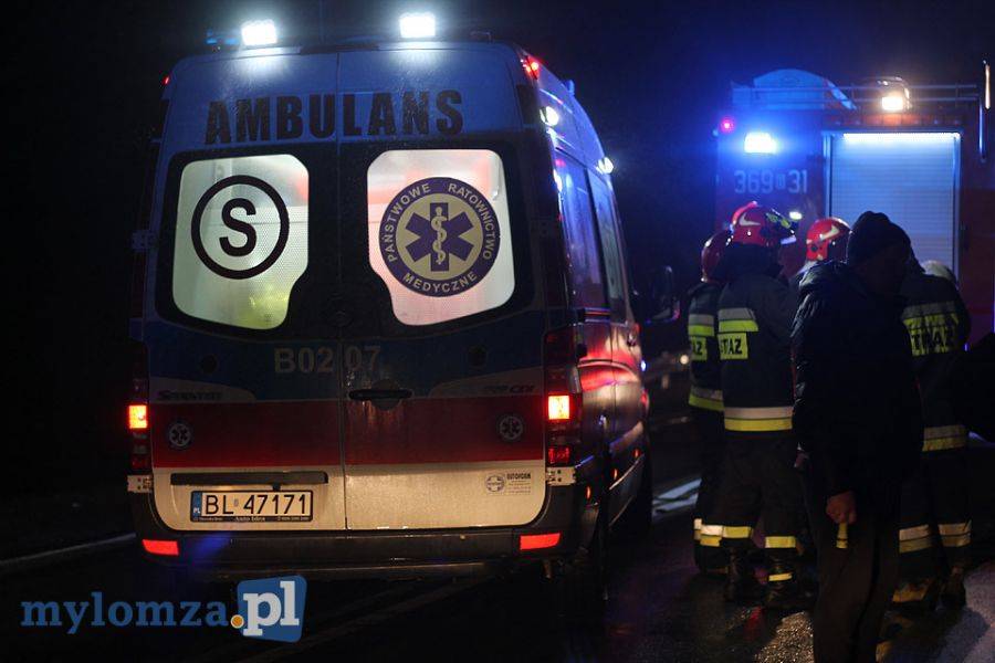 Wypadek na DK64. Jedna osoba w szpitalu! [FOTO]