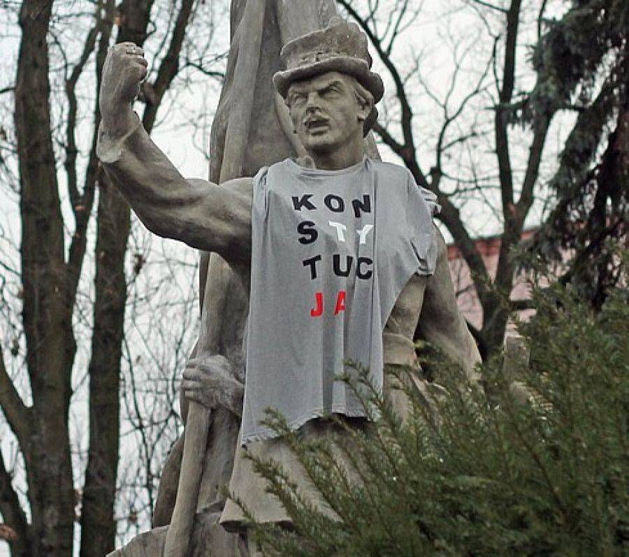 Stach Konwa z koszulką 