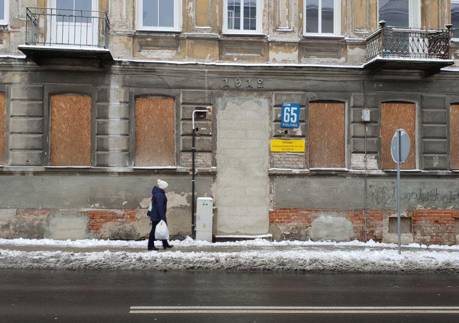 W tej kamienicy nie mieszka już nikt