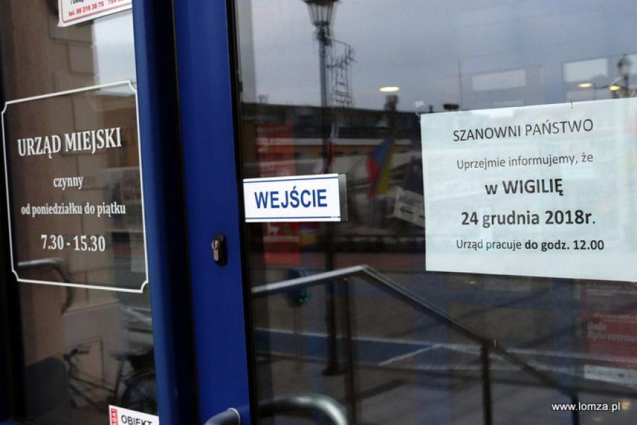Wigilia dniem wolnym dla pracowników administracji państwowej