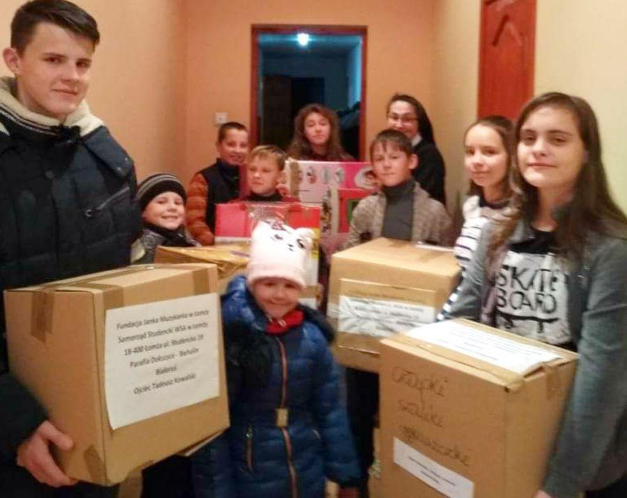 Świąteczne paczki dotarły na Białoruś [FOTO]