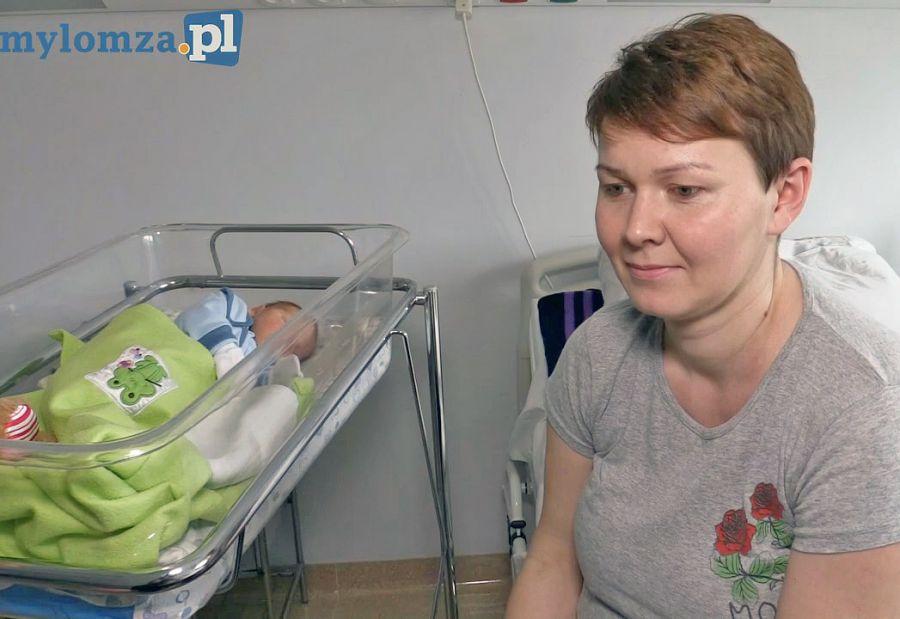Pierwszy w tym roku urodził się Hubert [VIDEO]