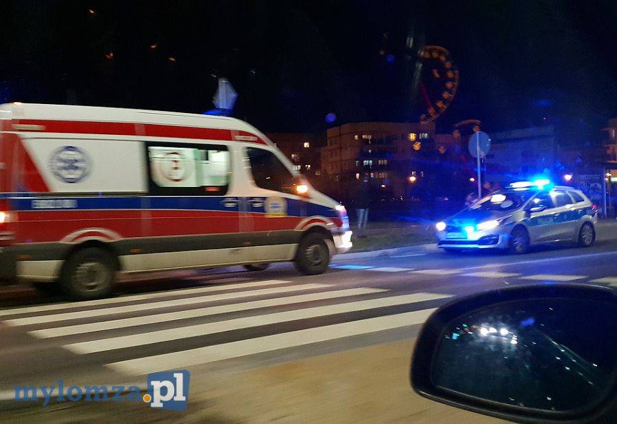Potrącenie na Zawadzkiej [FOTO]