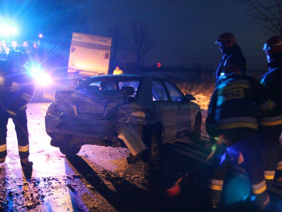 Wypadek na trasie do Śniadowa. Jedna osoba w szpitalu! [FOTO]