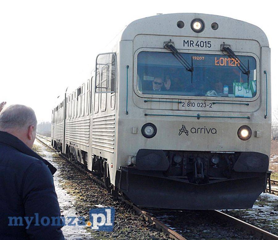 Pociąg do Łomży! Na razie tylko turystyczny [VIDEO i FOTO]