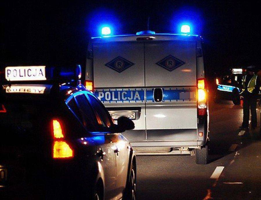 Złodziej próbował zepchnąć policjantów z drogi