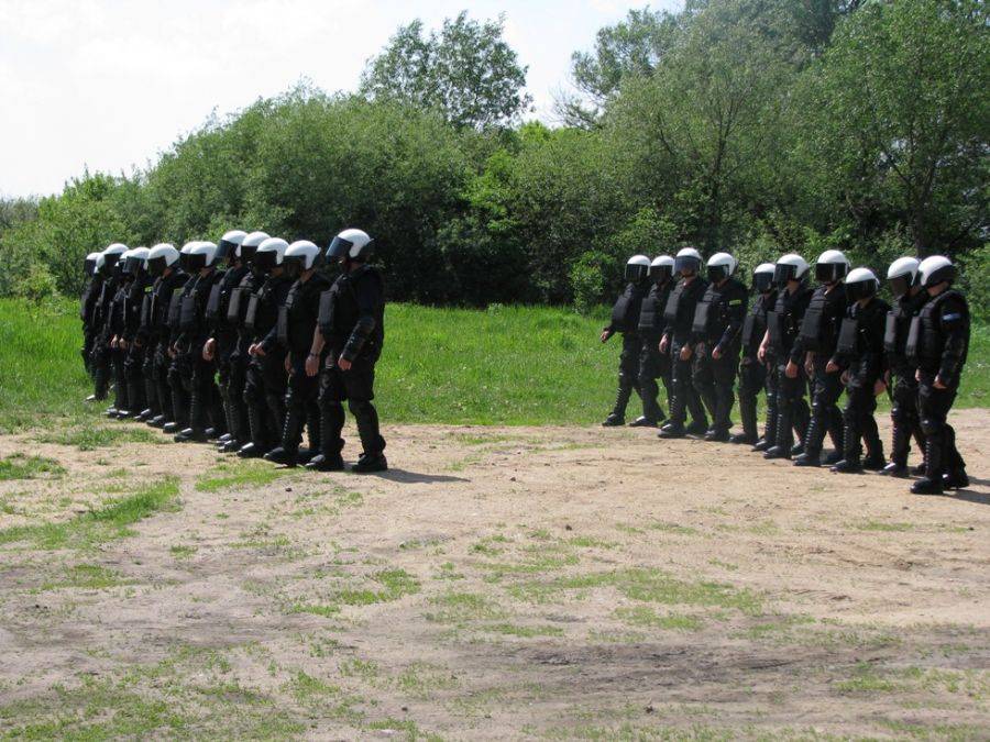 Policjanci z Łomży szkolą się przed Euro