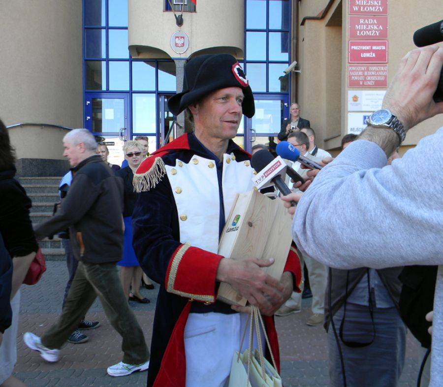 Napoleon: Ostatni raz byłem w Łomży dwieście lat temu...- FOTO