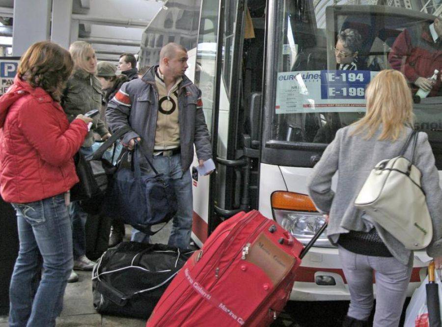 Łomżyniacy wracają z pracy za granicą
