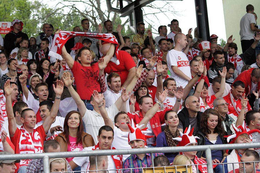 [VIDEO+FOTO] Tak kibicowaliśmy Polakom - w łomżyńskiej strefie kibica!