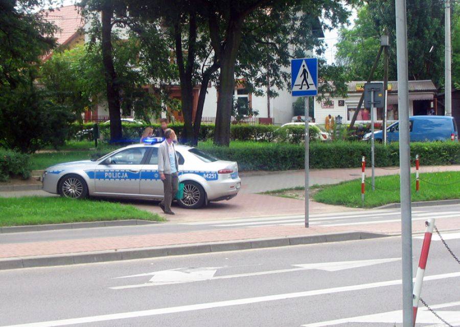 Potrącenie na Al. Legionów