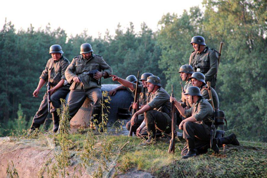 300 Polaków broniło tego odcinka...- FOTO