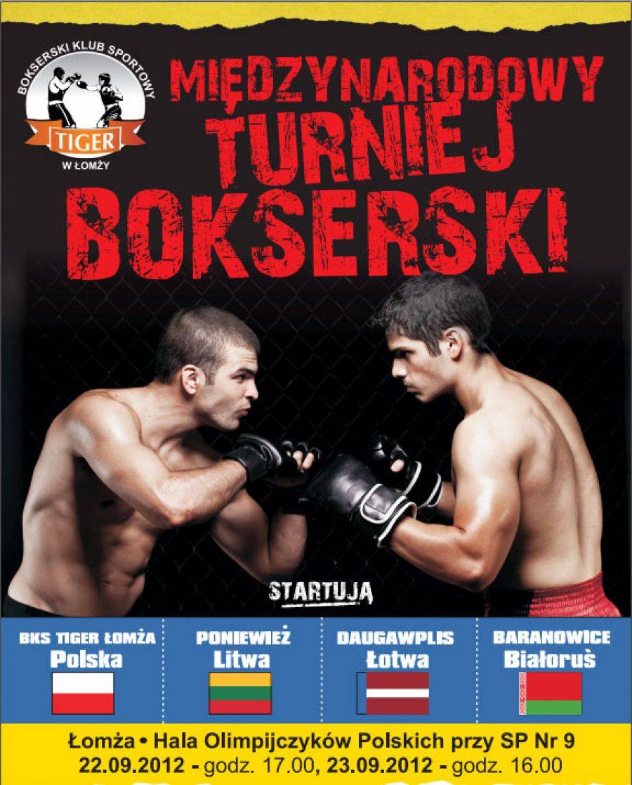 Weekend z boksem w Łomży