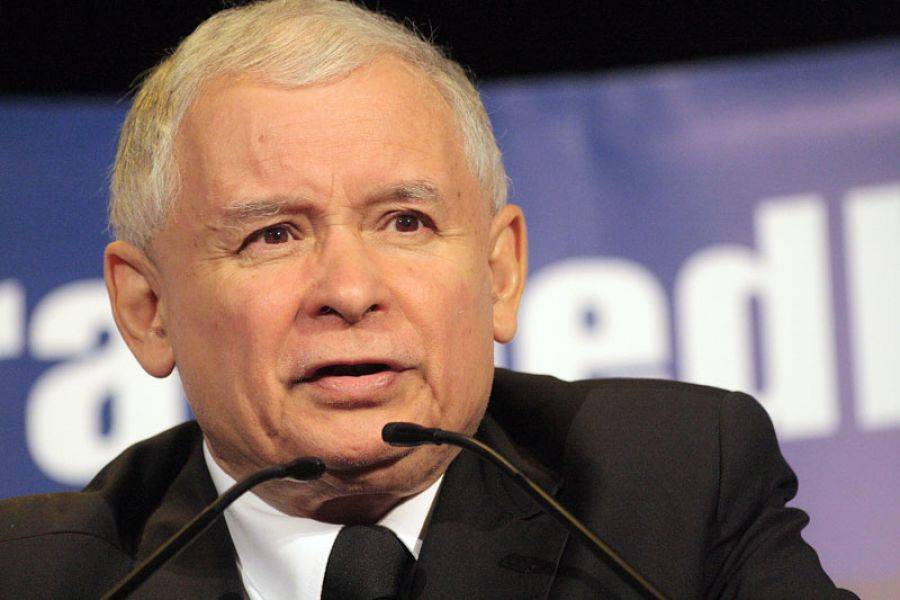 [VIDEO+FOTO] Jarosław Kaczyński w Łomży