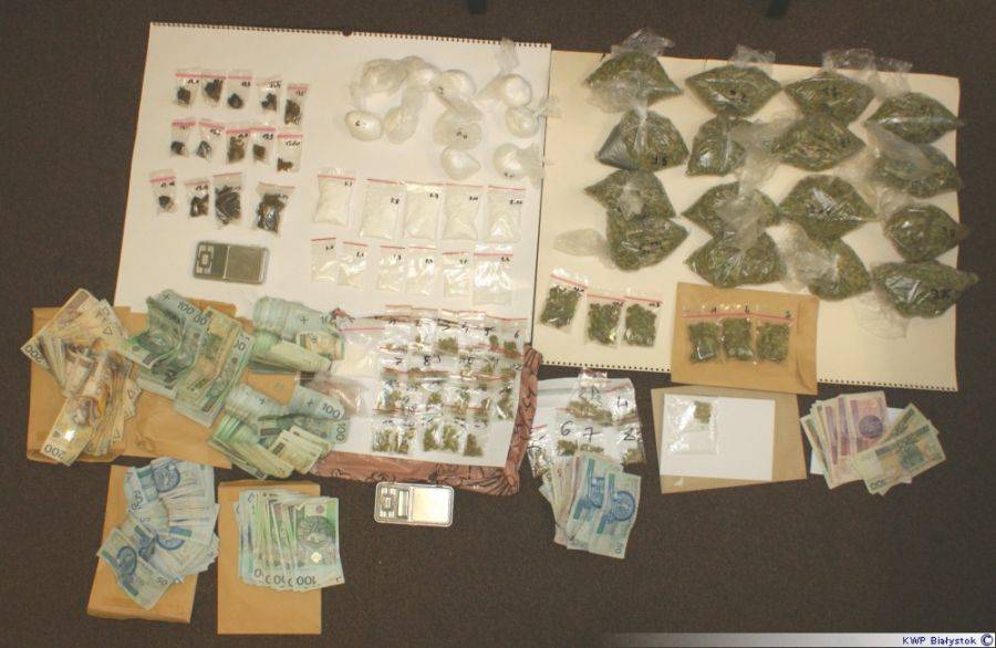 Przejęli narkotyki warte 60 tys. złotych