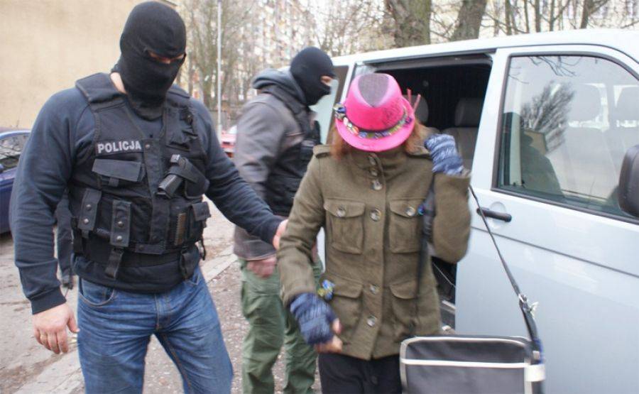 Katarzyna W. zatrzymana przez policję koło Białegostoku- FOTO