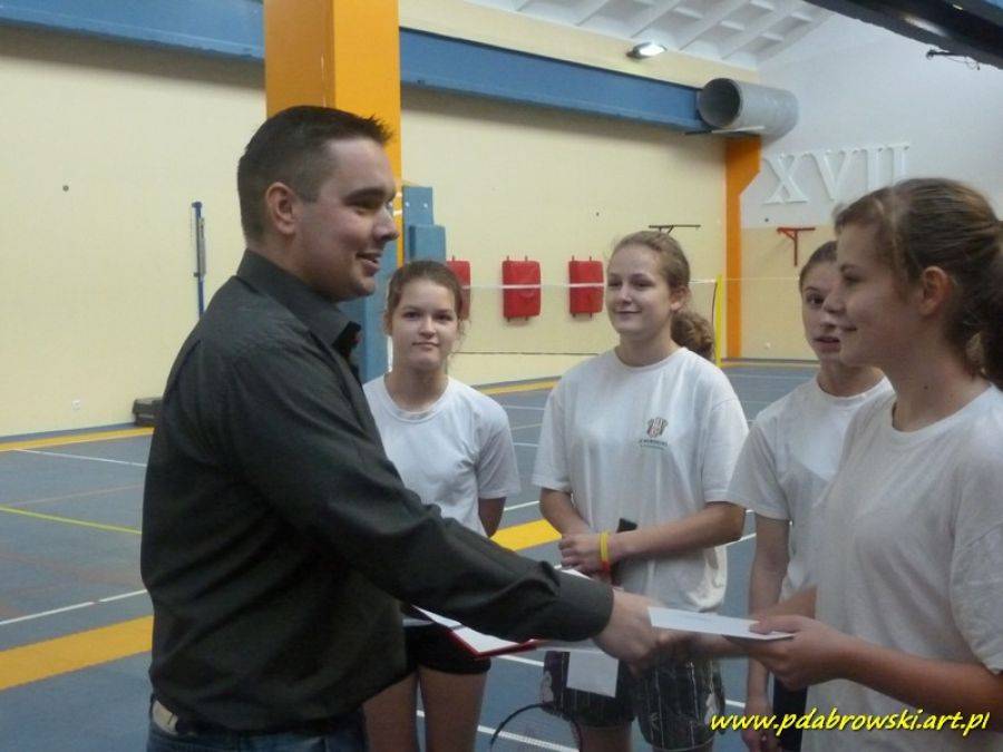 Mikołajkowy badminton w WSA- FOTO