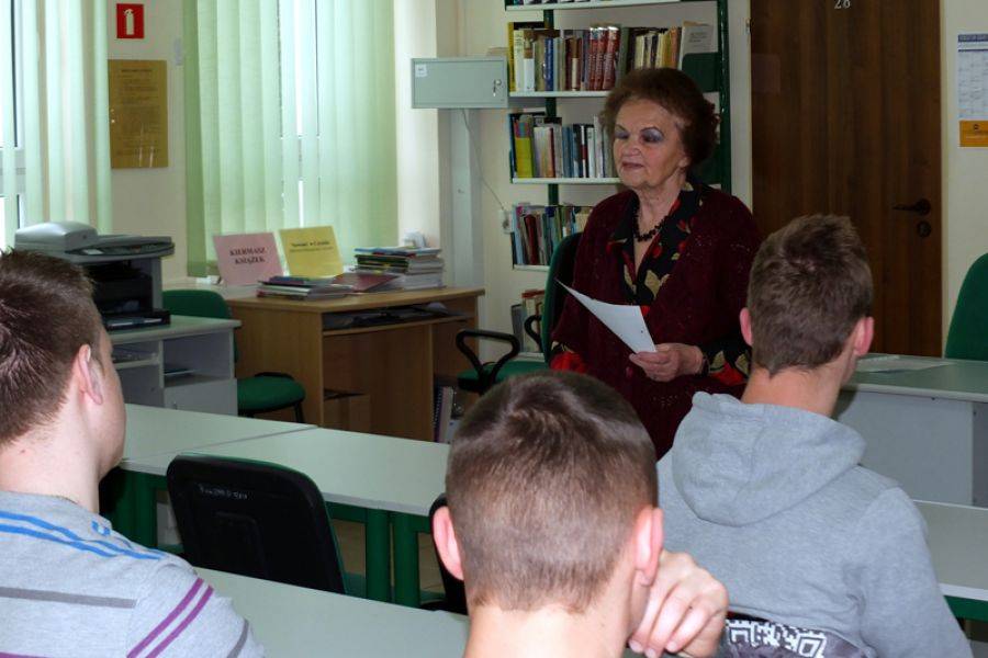 W bibliotece o Kurpiach- FOTO