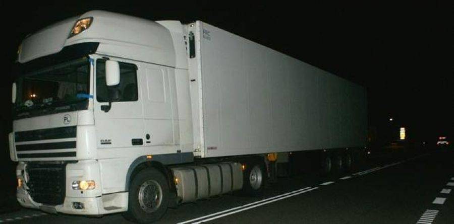 26-latek zginął pod kołami ciężarówki