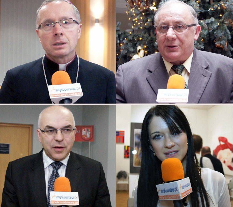 Życzenia mieszkańcom składa biskup, prezydent, starosta i Jula. Obejrzyj!- VIDEO