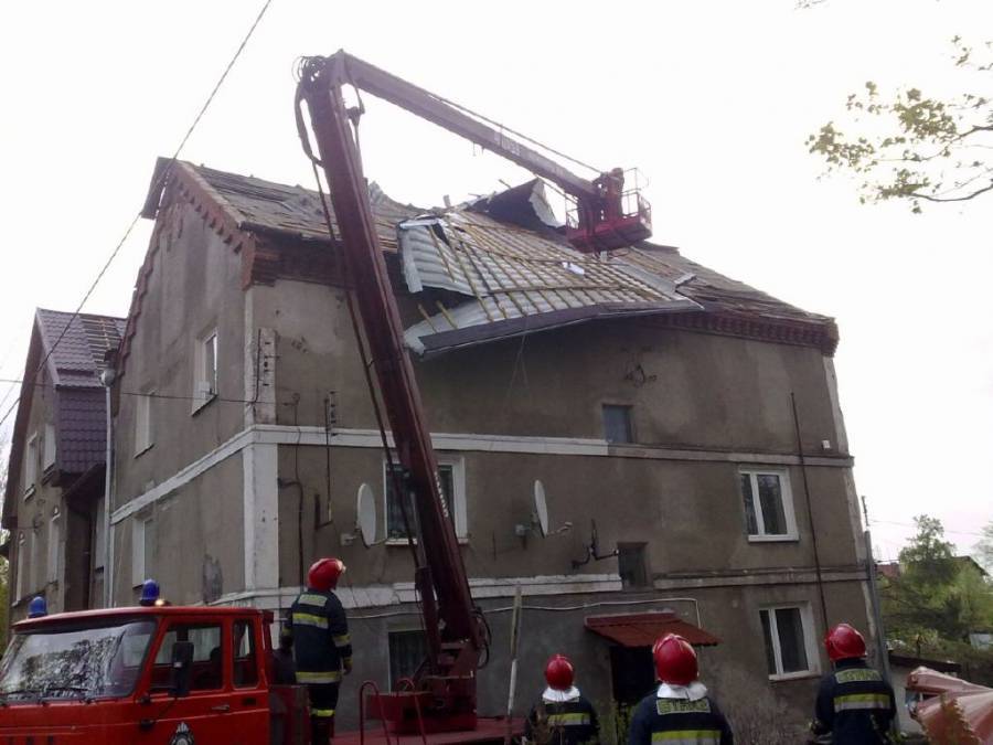 Wichura zerwała dach