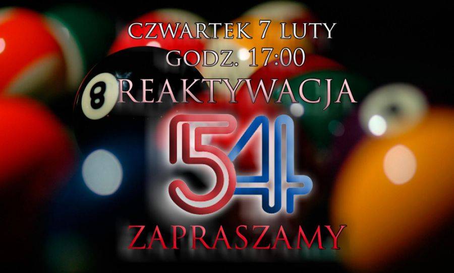 Klub 54 wraca do gry