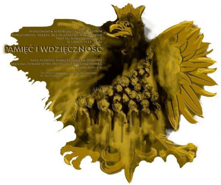 Jak będzie wyglądała tablica upamiętniająca ofiary ubeków? Są już wzory.