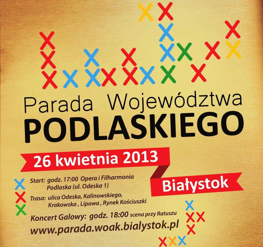 Województwo Podlaskie świętuje pół tysiąca lat...paradą!