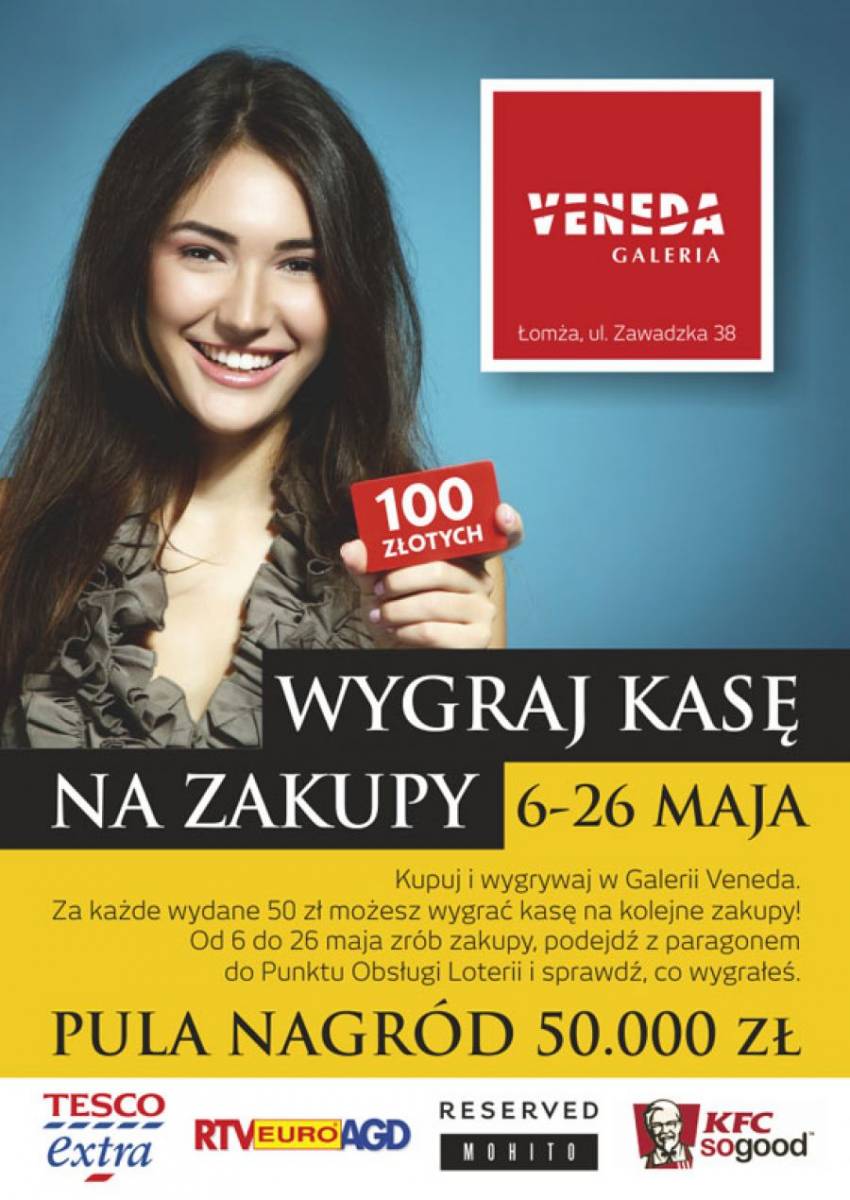 Veneda rozdaje pieniądze