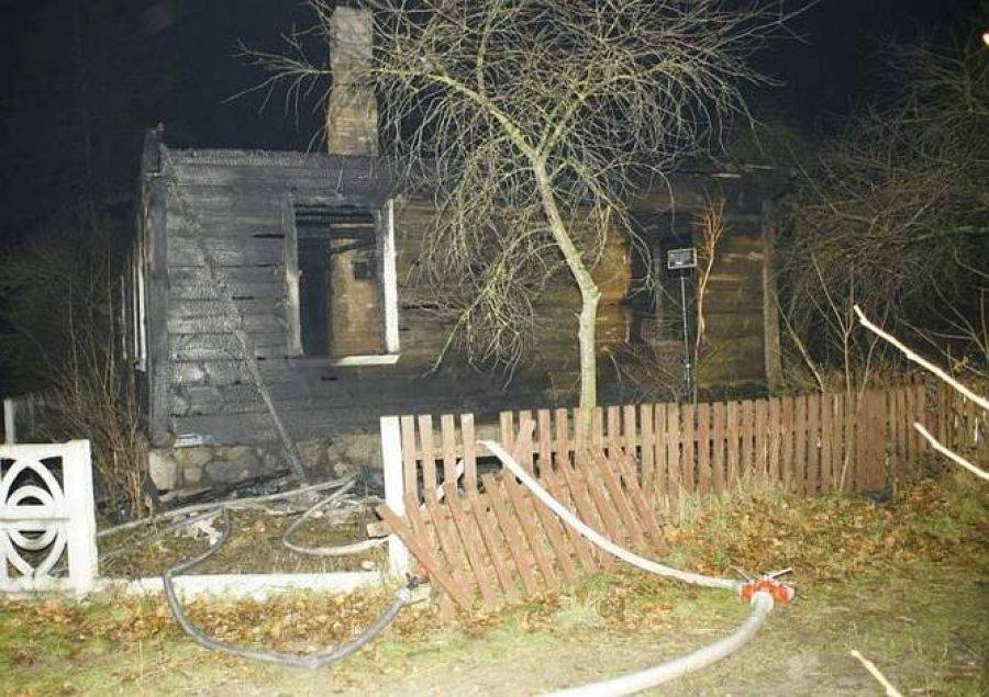 Mężczyzna zginął w pożarze