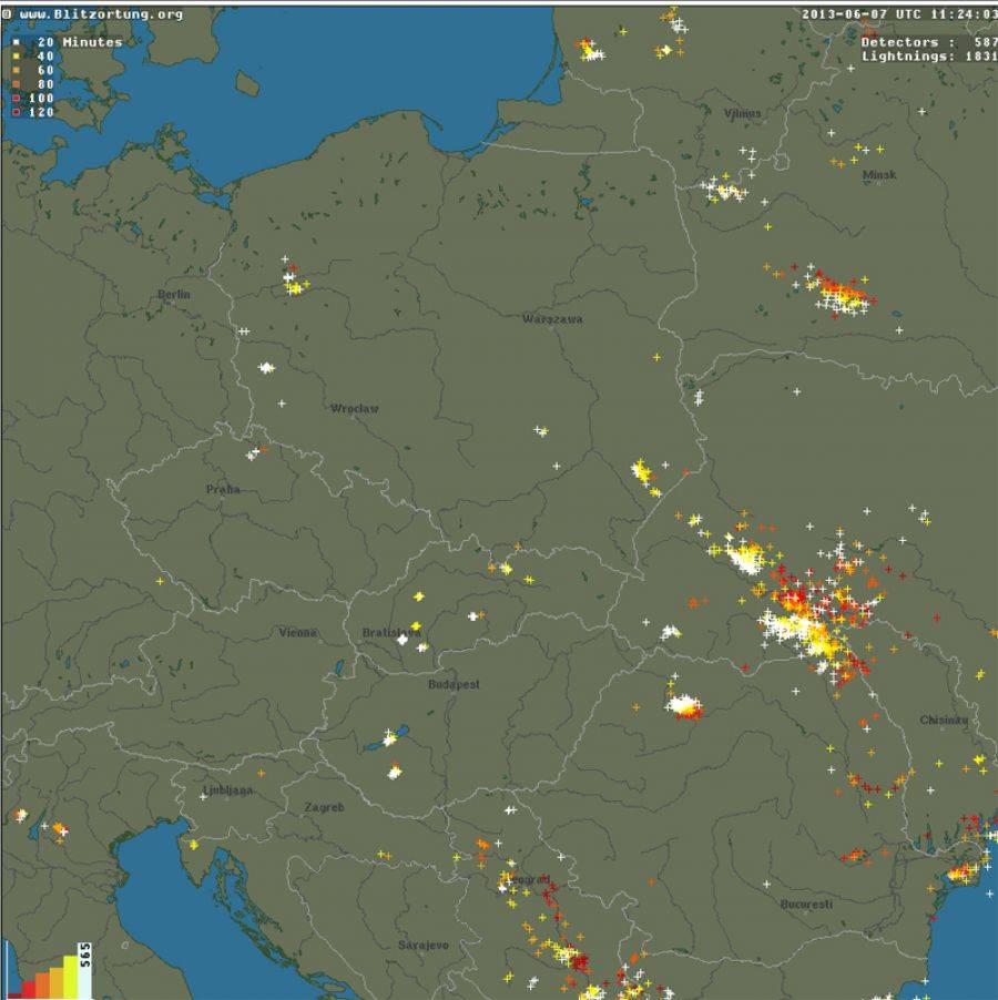 Wykryj burzę radarem!
