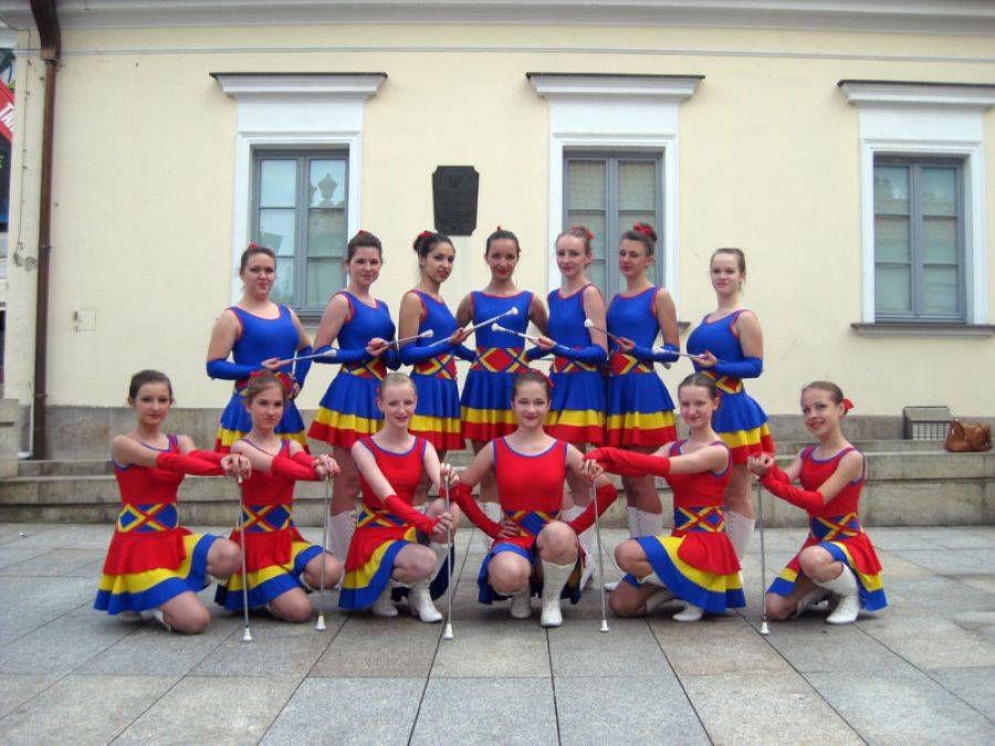 Młodość, gracja i piękna choreografia łomżyńskich mażoretek- VIDEO