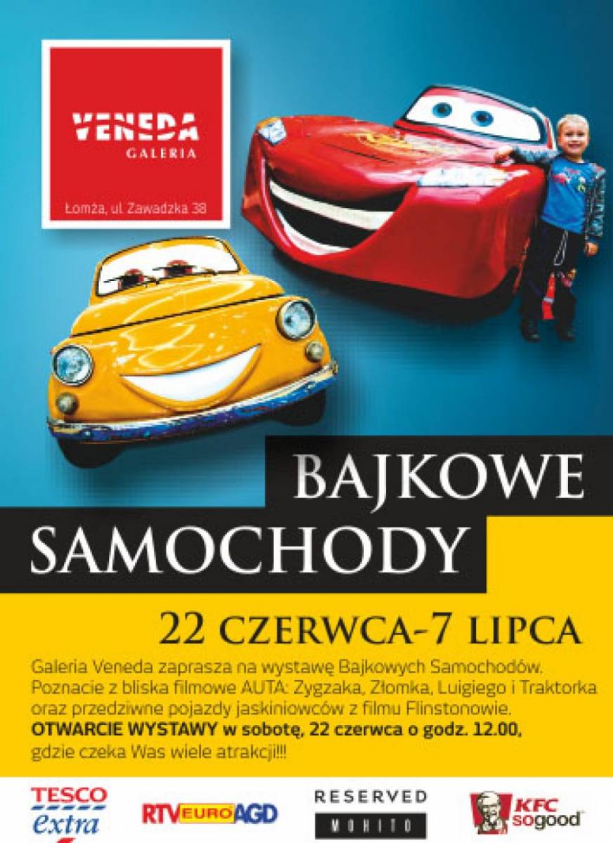 Bajkowe Auta w Venedzie. Przejedź się wyścigowym Zygzakiem!