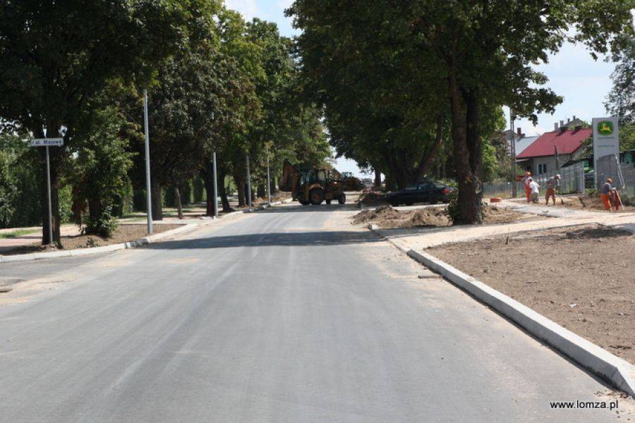 Przyspiesza remont Szosy do Mężenina