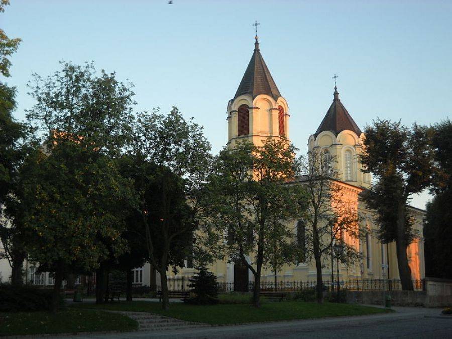 To najmłodszy dogmat kościoła katolickiego. Wniebowzięcie upamiętnionie i w Łomży.