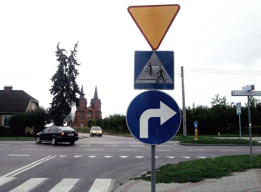 Nakaz skrętu nie zniknie