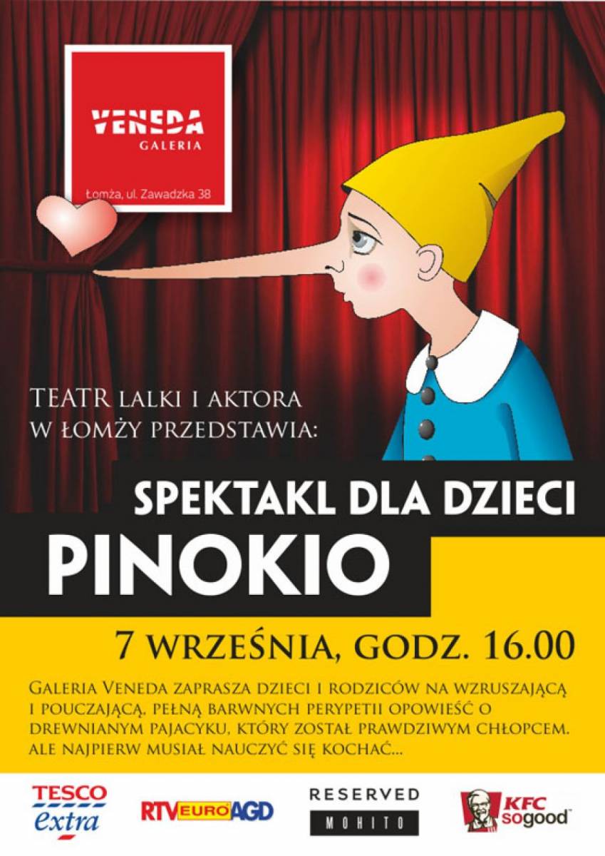 Teatr przychodzi do Venedy. Opowieść o sile miłości już w sobotę!