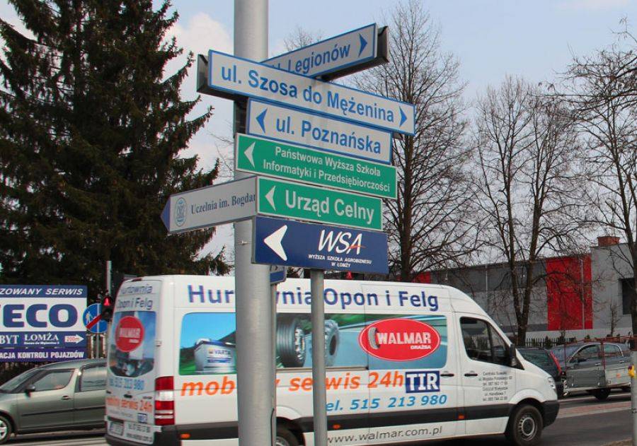 Na ul. Poznańską nowym autobusem