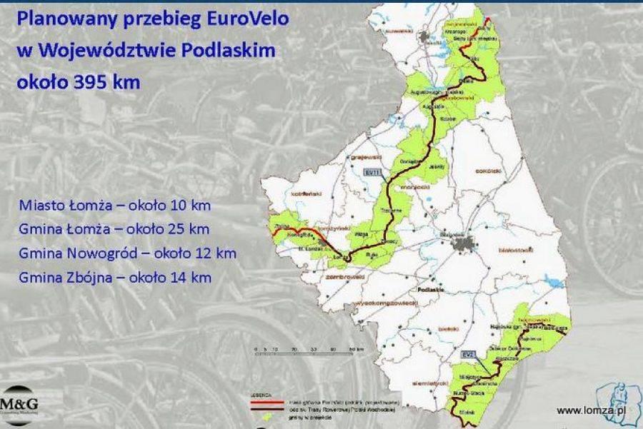 Rowerowa via Europa. Na dwóch kółkach przez Łomżę.