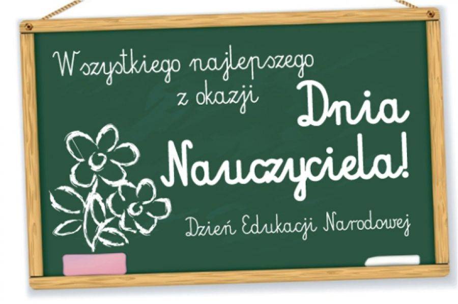 Nauczyciele dziś świętują. Wszystkiego najlepszego!