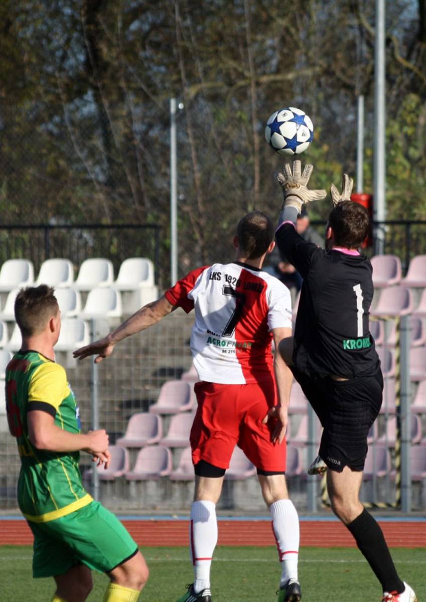 Słabsza gra ale lepszy wynik. ŁKS wygrywa na Zjeździe
