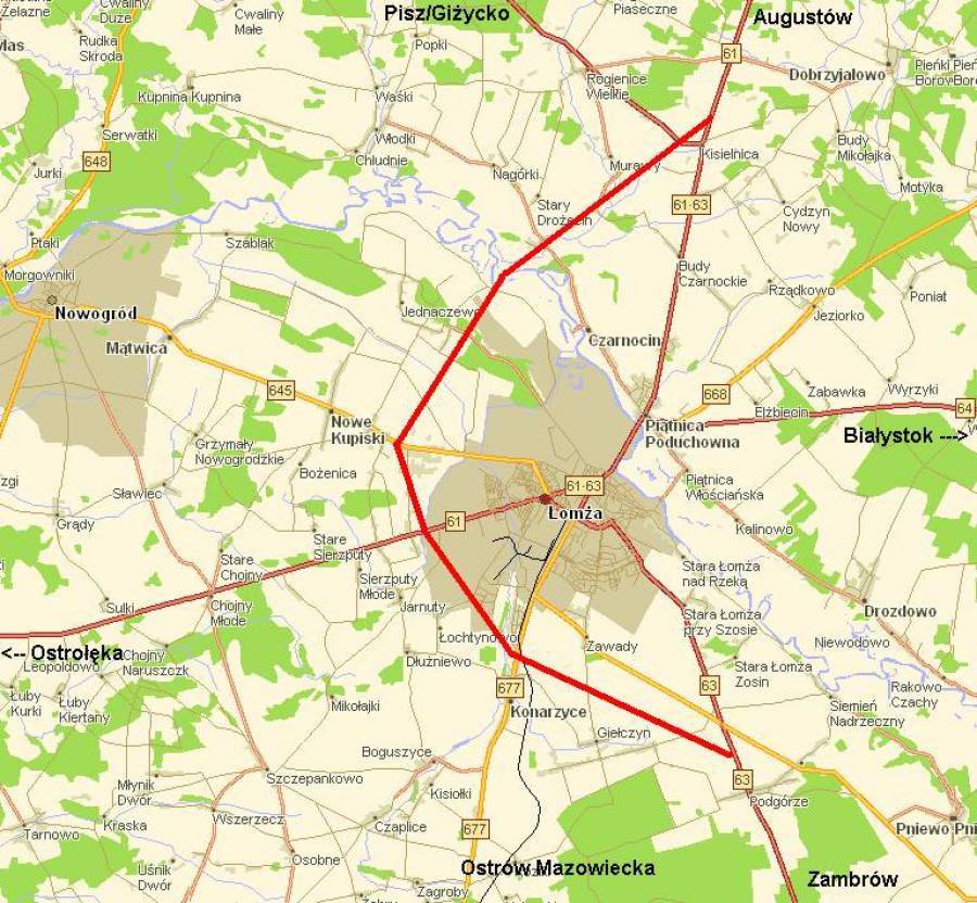 Ptaki trzeba było obserwować trzy miesiące dłużej. Przez to obwodnica Łomży stoi.