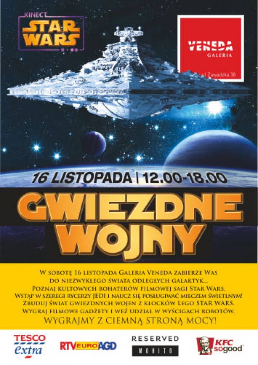 Zbuduj figurę Lorda Vadera. LEGO i Gwiezdne Wojny w Galerii Veneda.