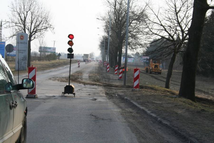 Ruszył remont Al. Legionów. Przygotuj się na korki!