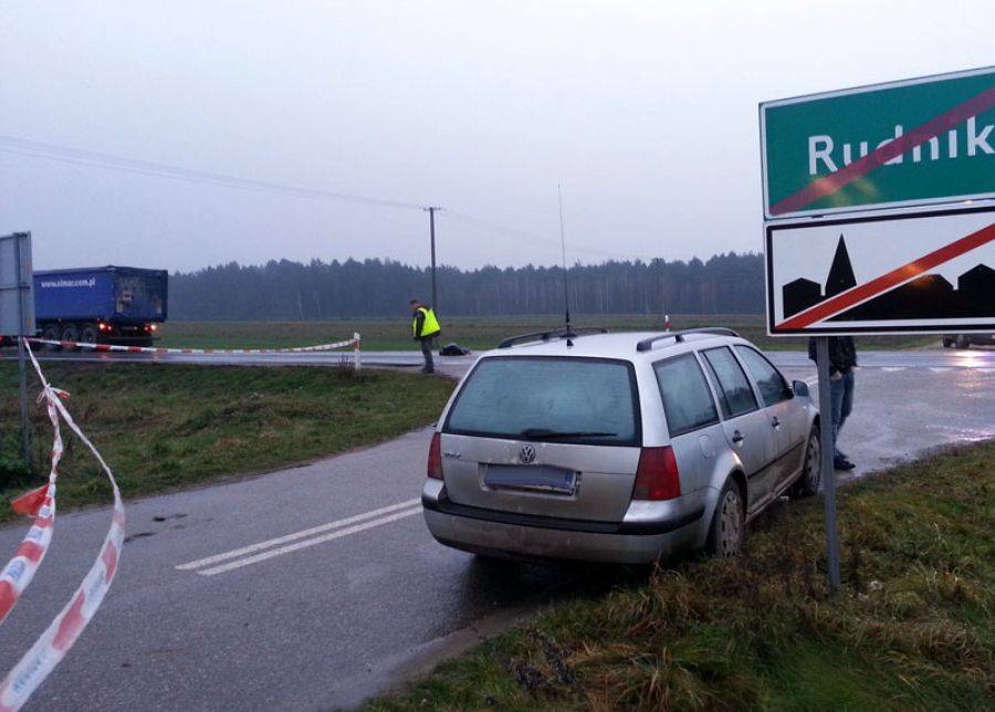 Śmiertelny wypadek koło Wizny. Utrudnienia na trasie do Białegostoku.